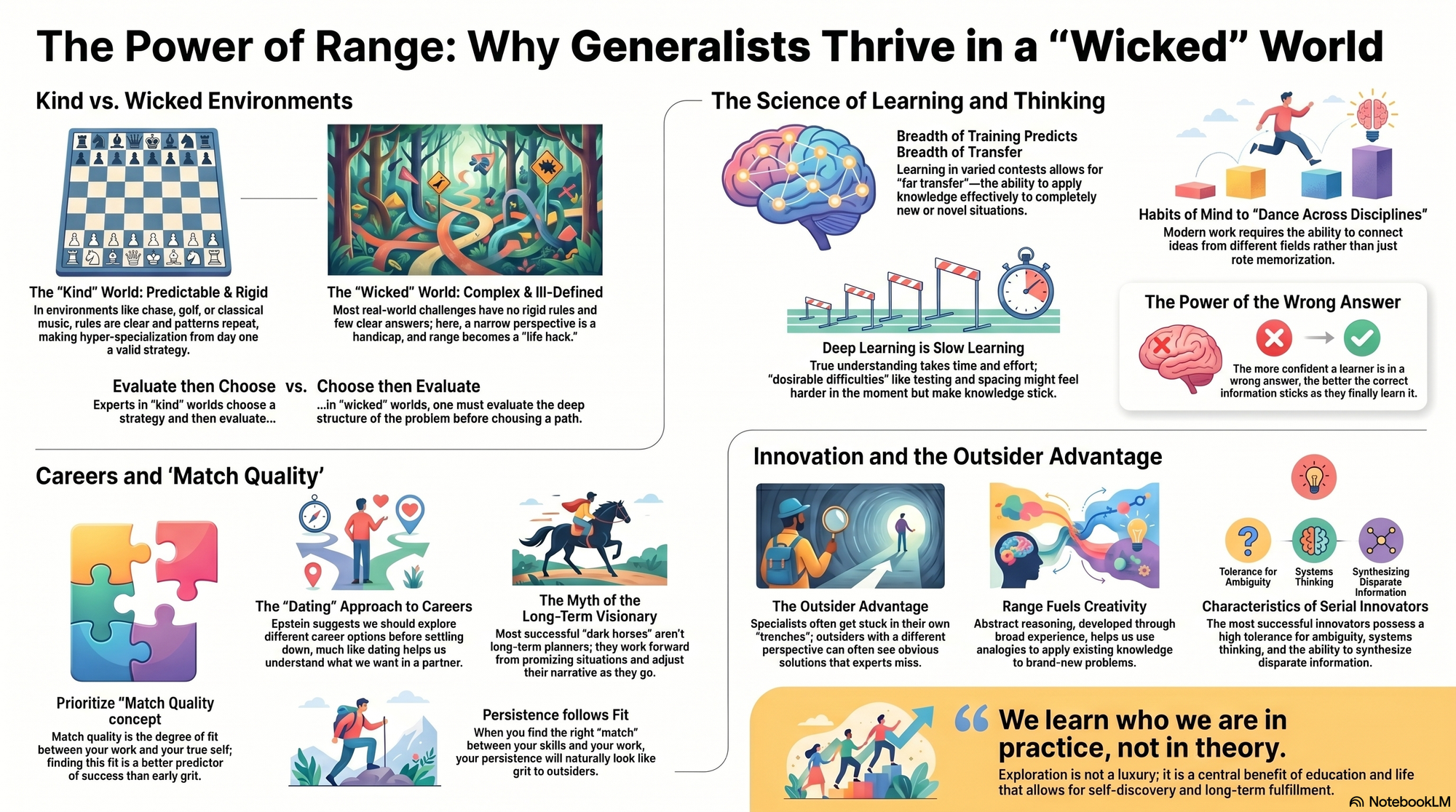 Infographic for "Lessons from David Epstein".