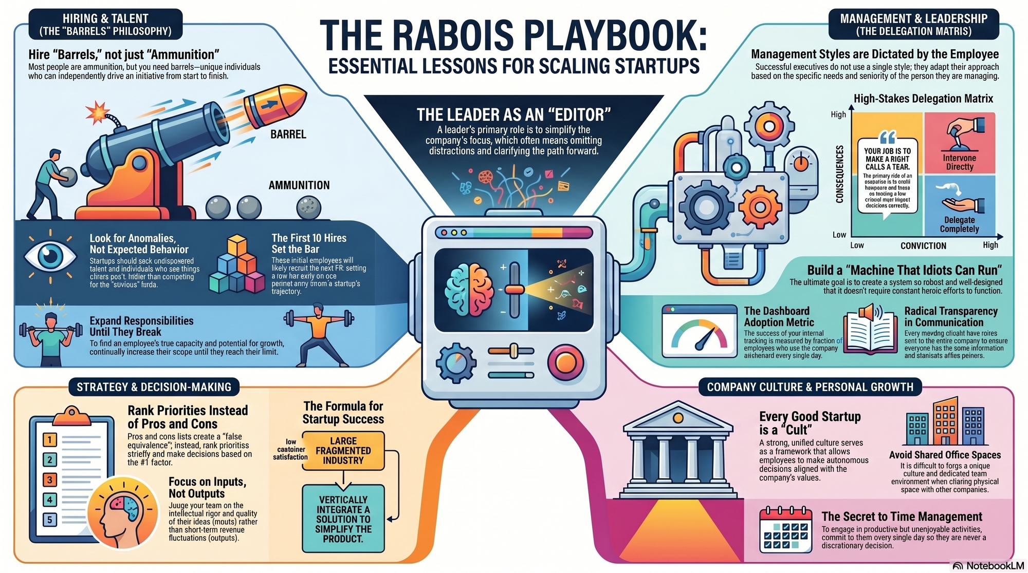 Infographic for "Lessons from Keith Rabois".