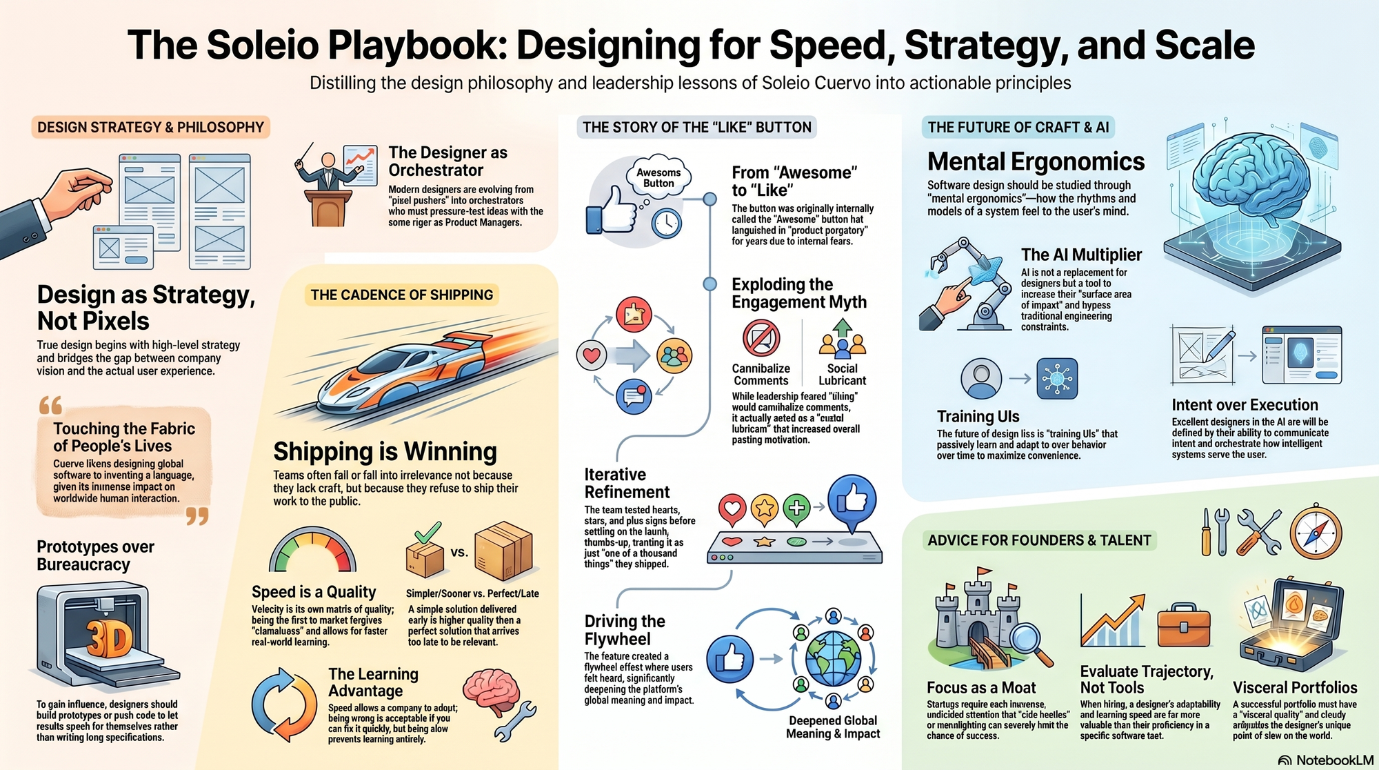 Infographic for "Lessons from Soleio".