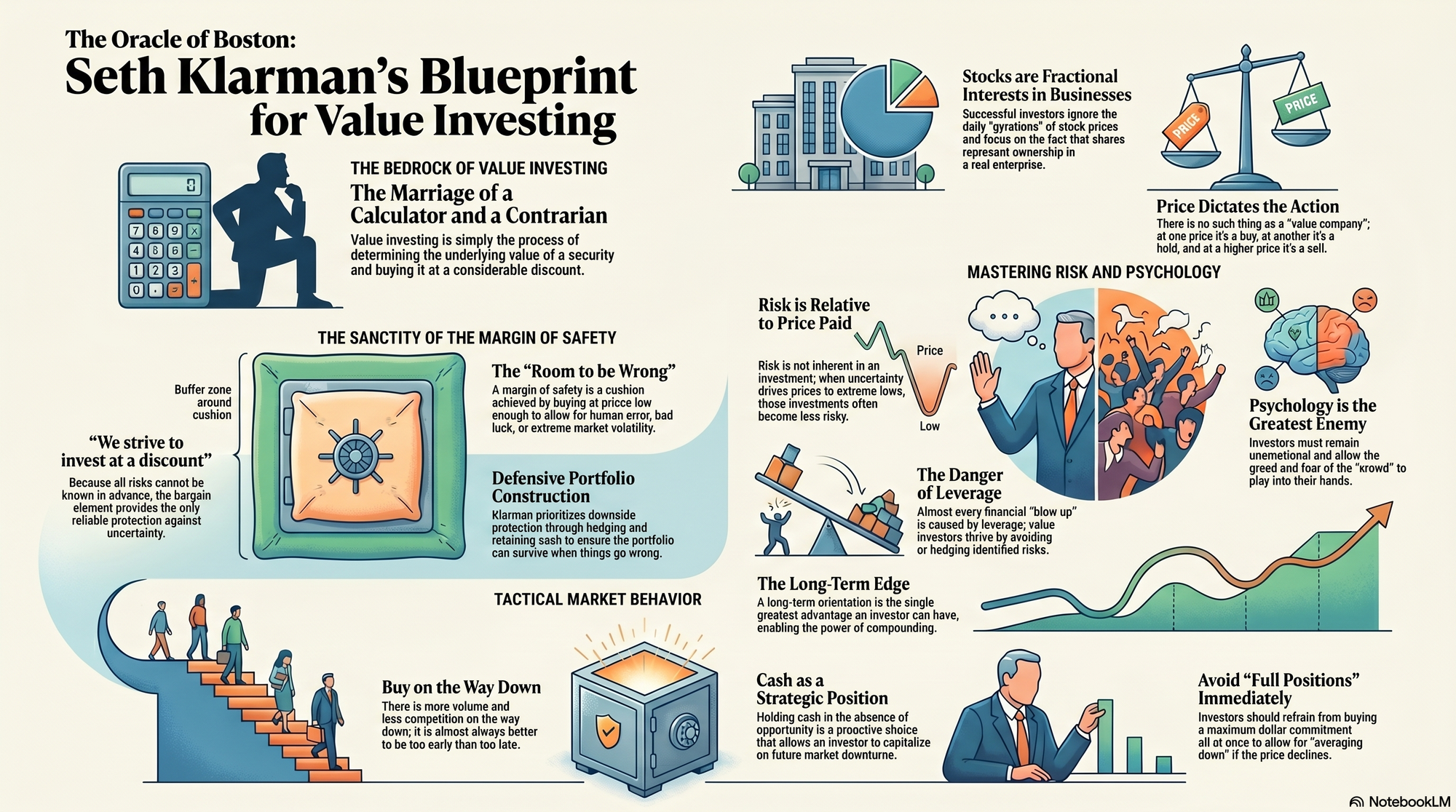Infographic for "Lessons from Seth Klarman".