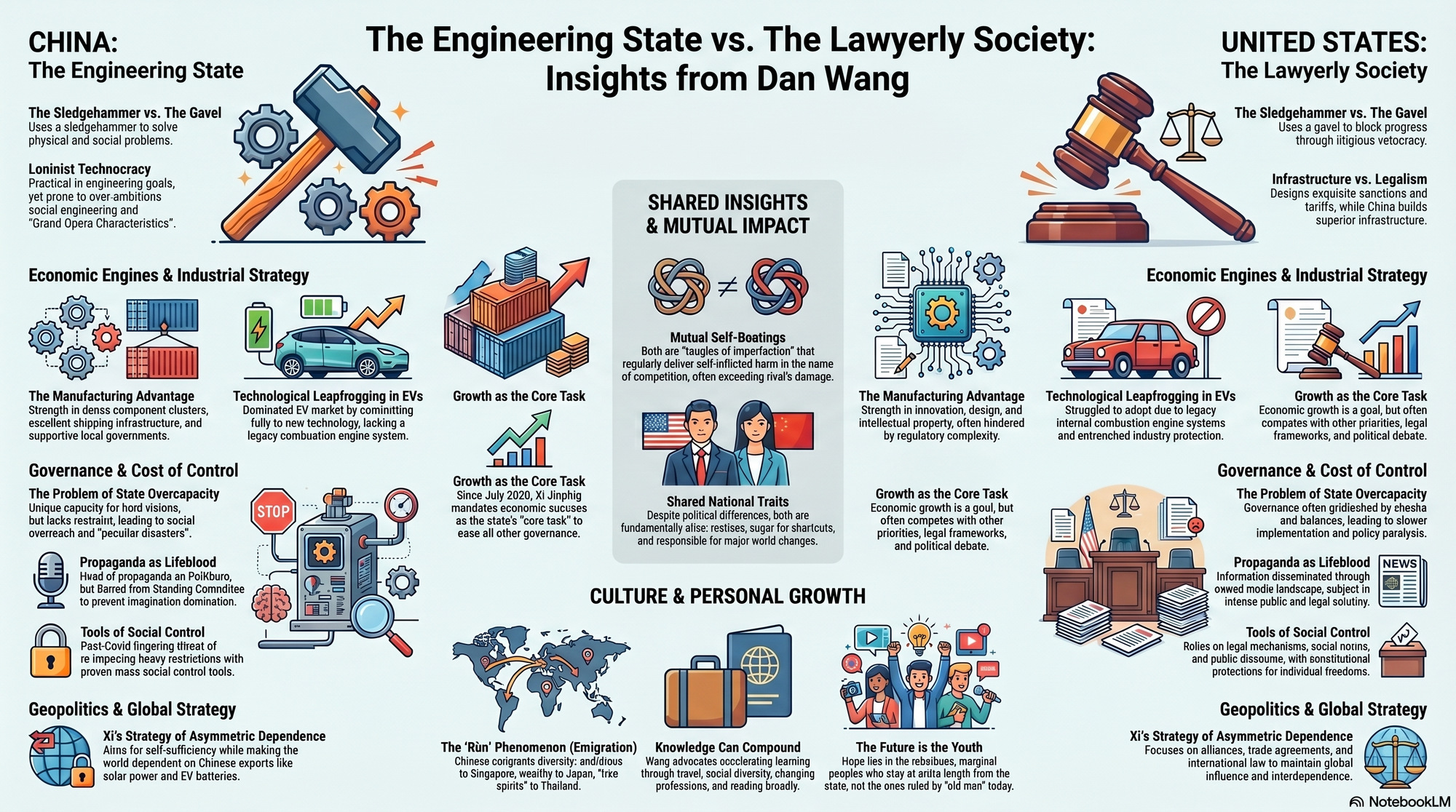 Infographic for "Lessons from Dan Wang".
