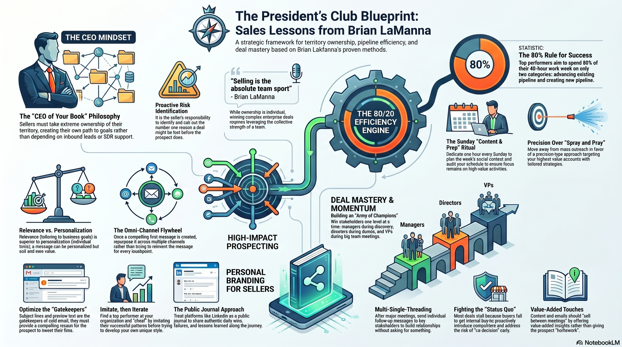 Infographic for "Lessons from Brian LaManna".