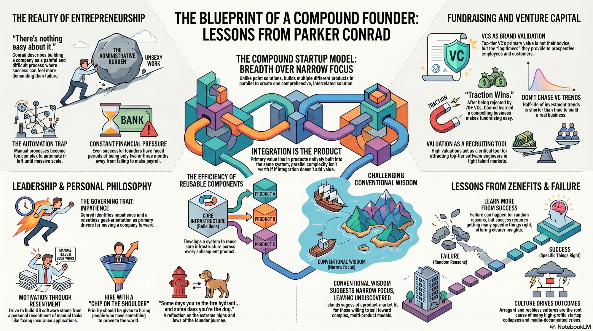 Infographic for "Lessons from Parker Conrad".