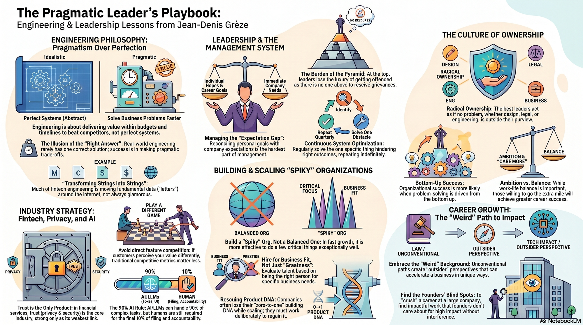 Infographic for "Lessons from Jean-Denis Greze".