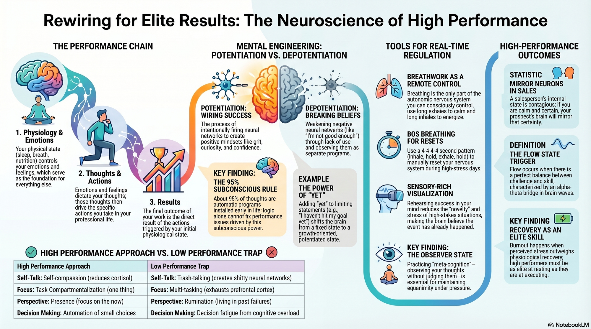 Infographic for "Lessons from Kevin Bailey of Dreamfuel".