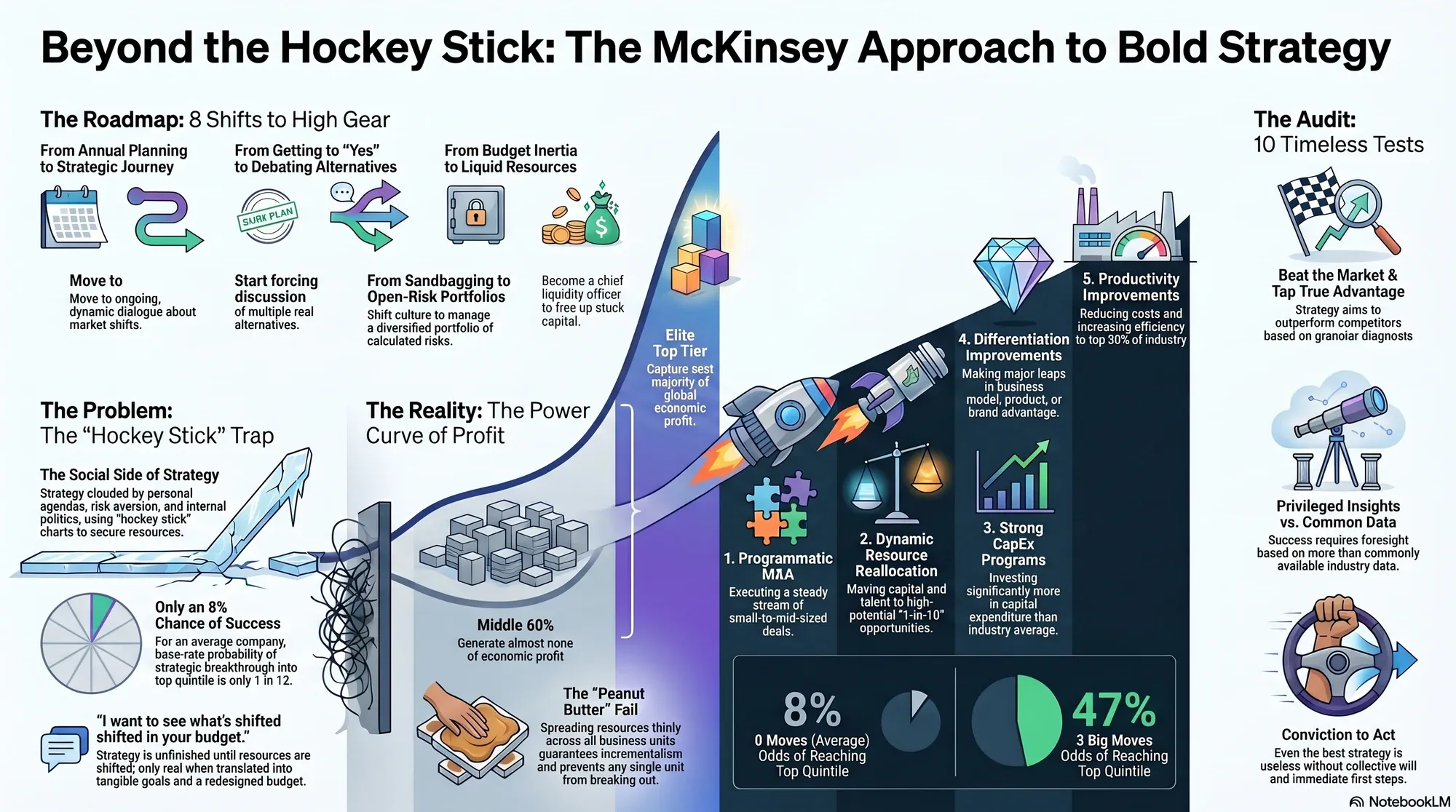 Infographic for "Lessons from Chris Bradley Of McKinsey".