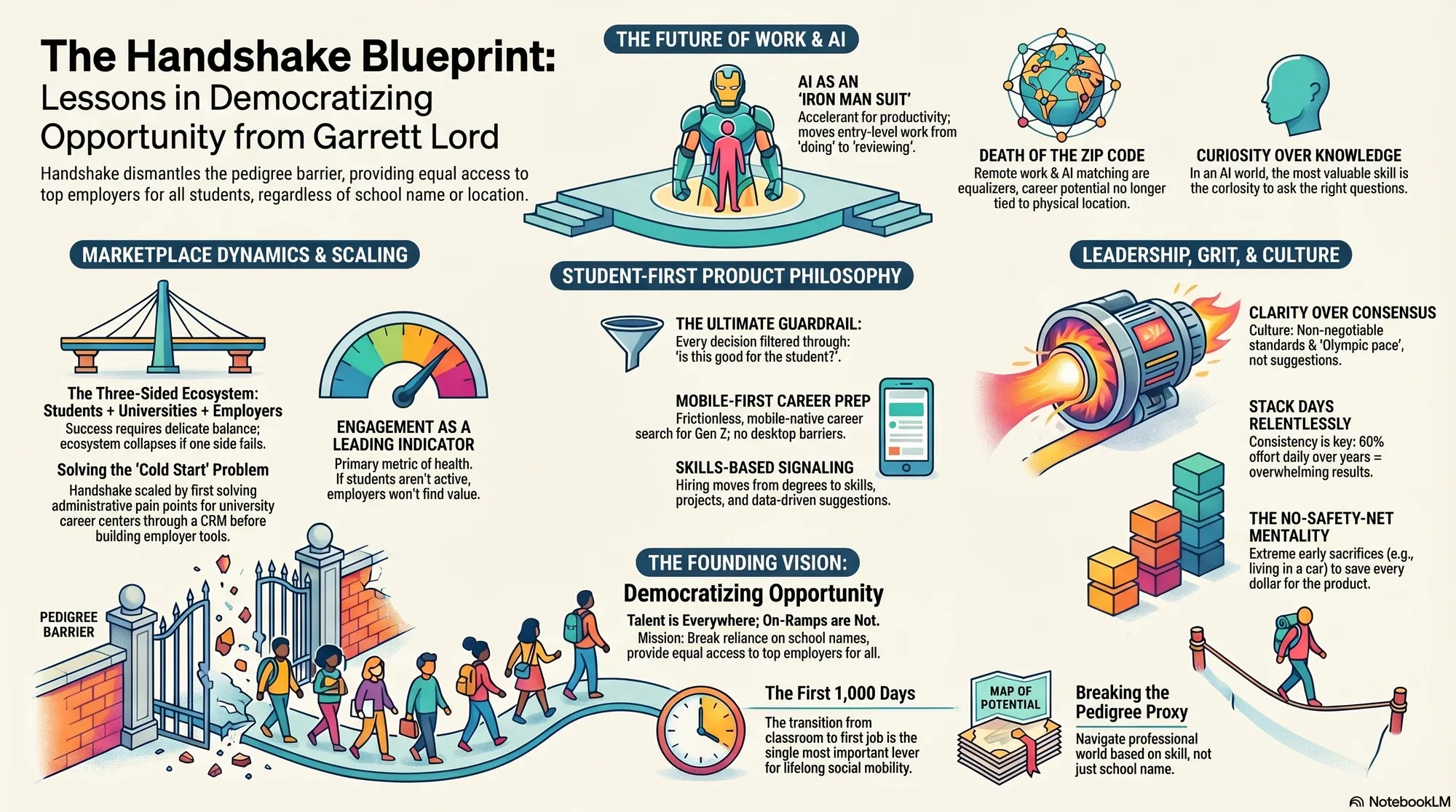 Infographic for "Lessons from Garrett Lord".