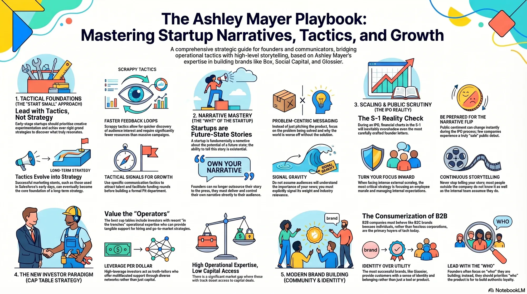 Infographic for "Lessons from Ashley Mayer".
