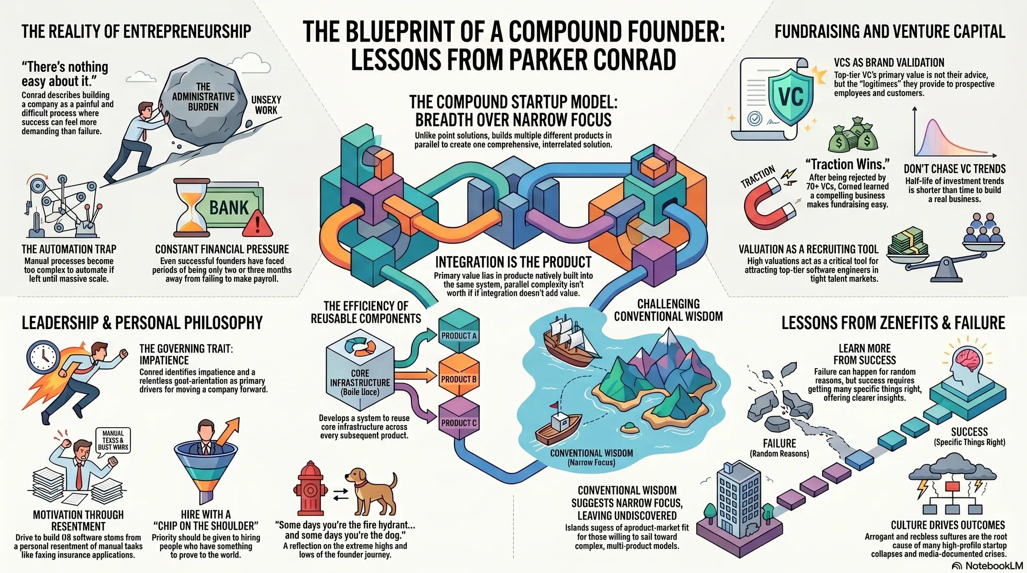 Infographic for "Lessons from Parker Conrad".