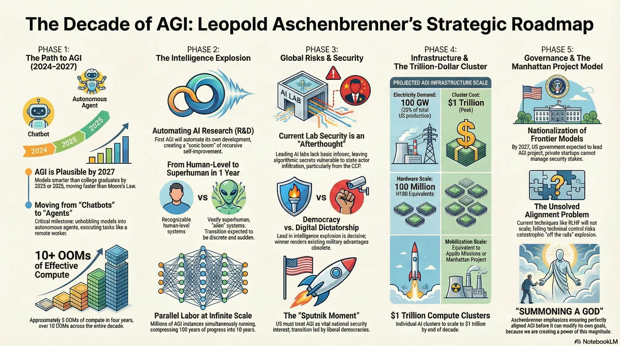 Visual summary of operating lessons from Leopold Aschenbrenner.