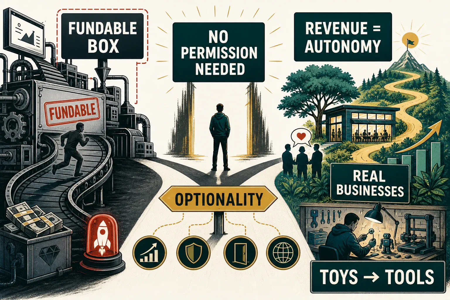 Infographic for "Lessons from Bryce Roberts".