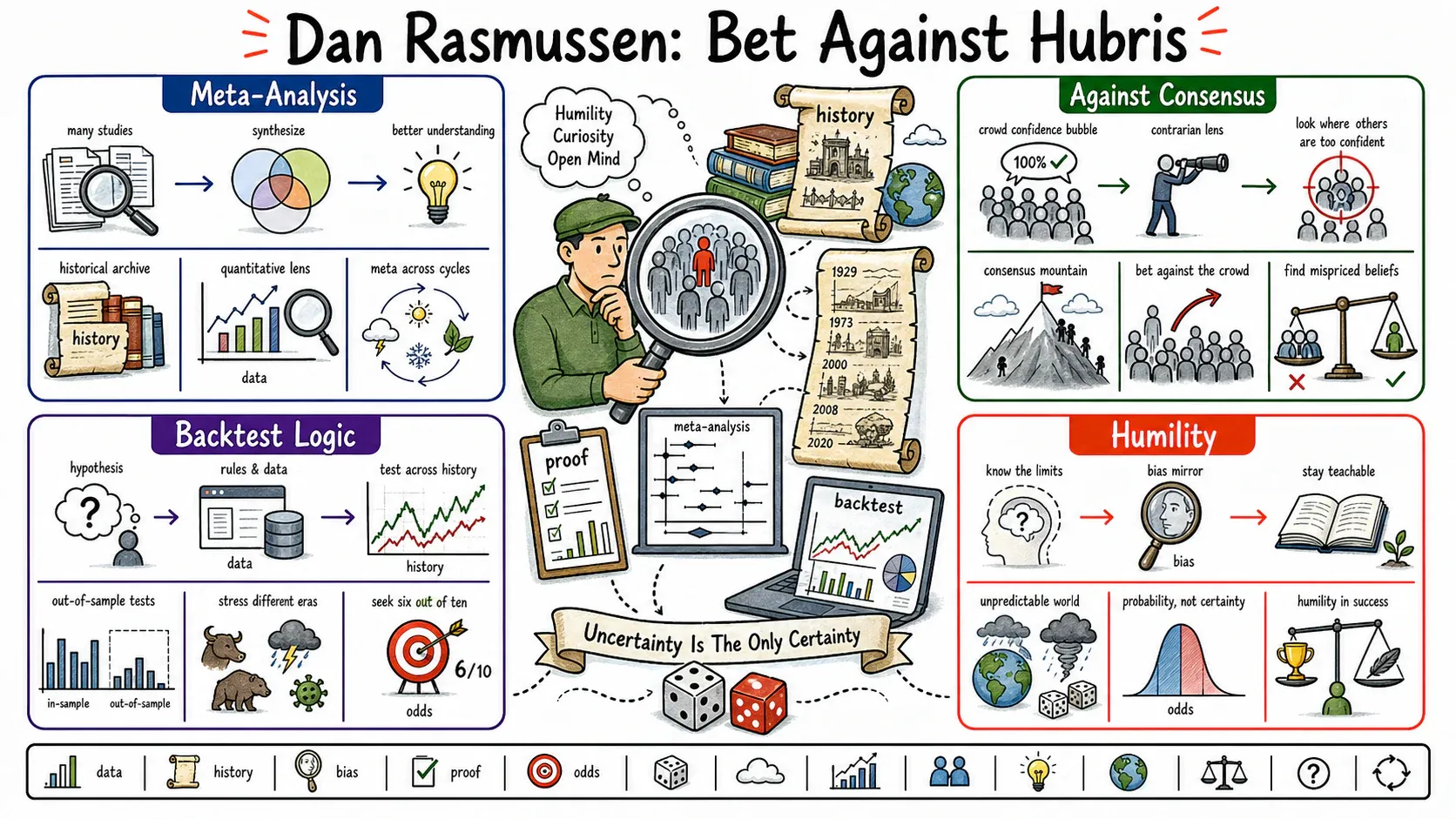 Infographic for "Lessons from Dan Rasmussen".