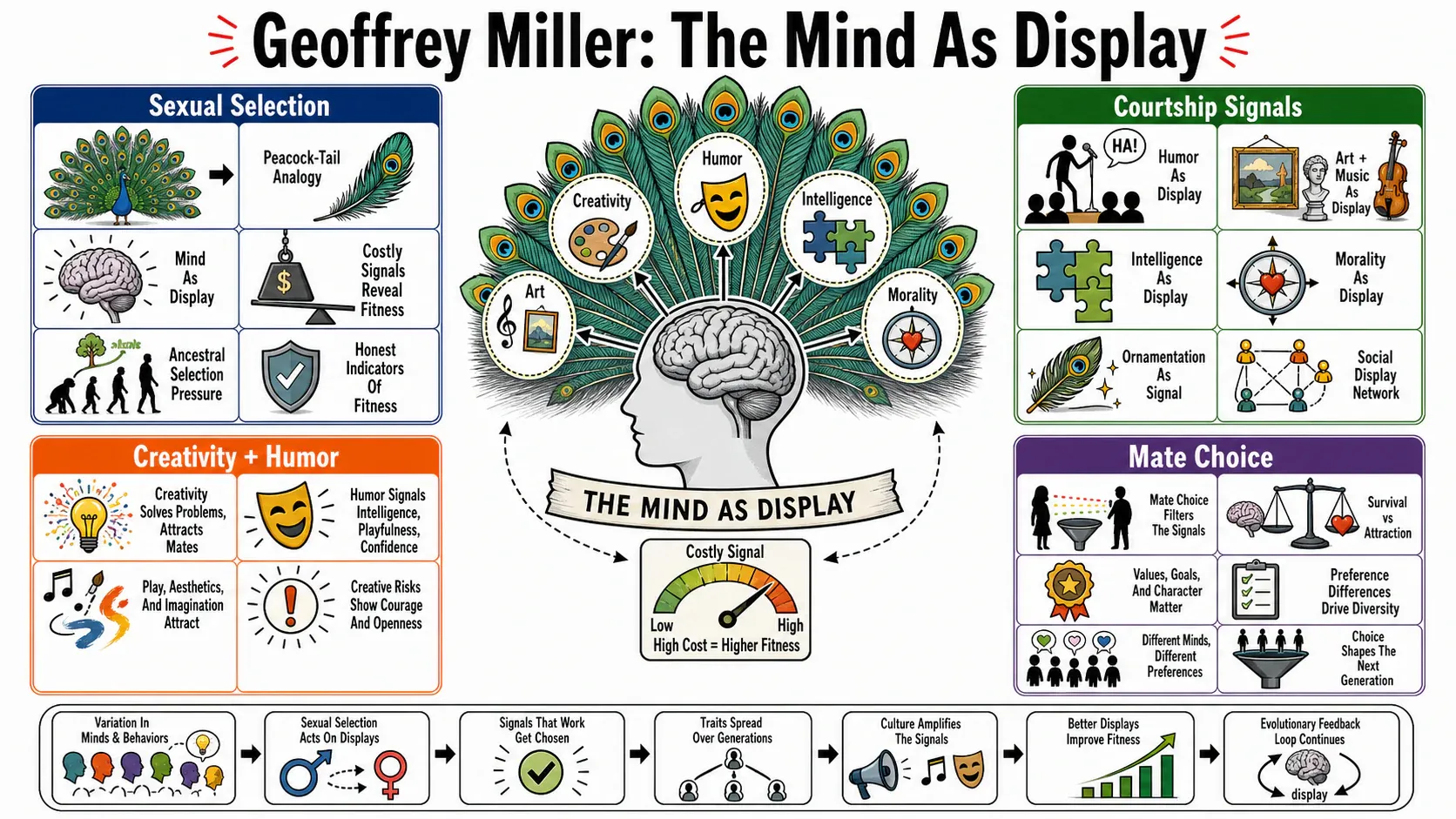 Infographic for "Lessons from Geoffrey Miller".