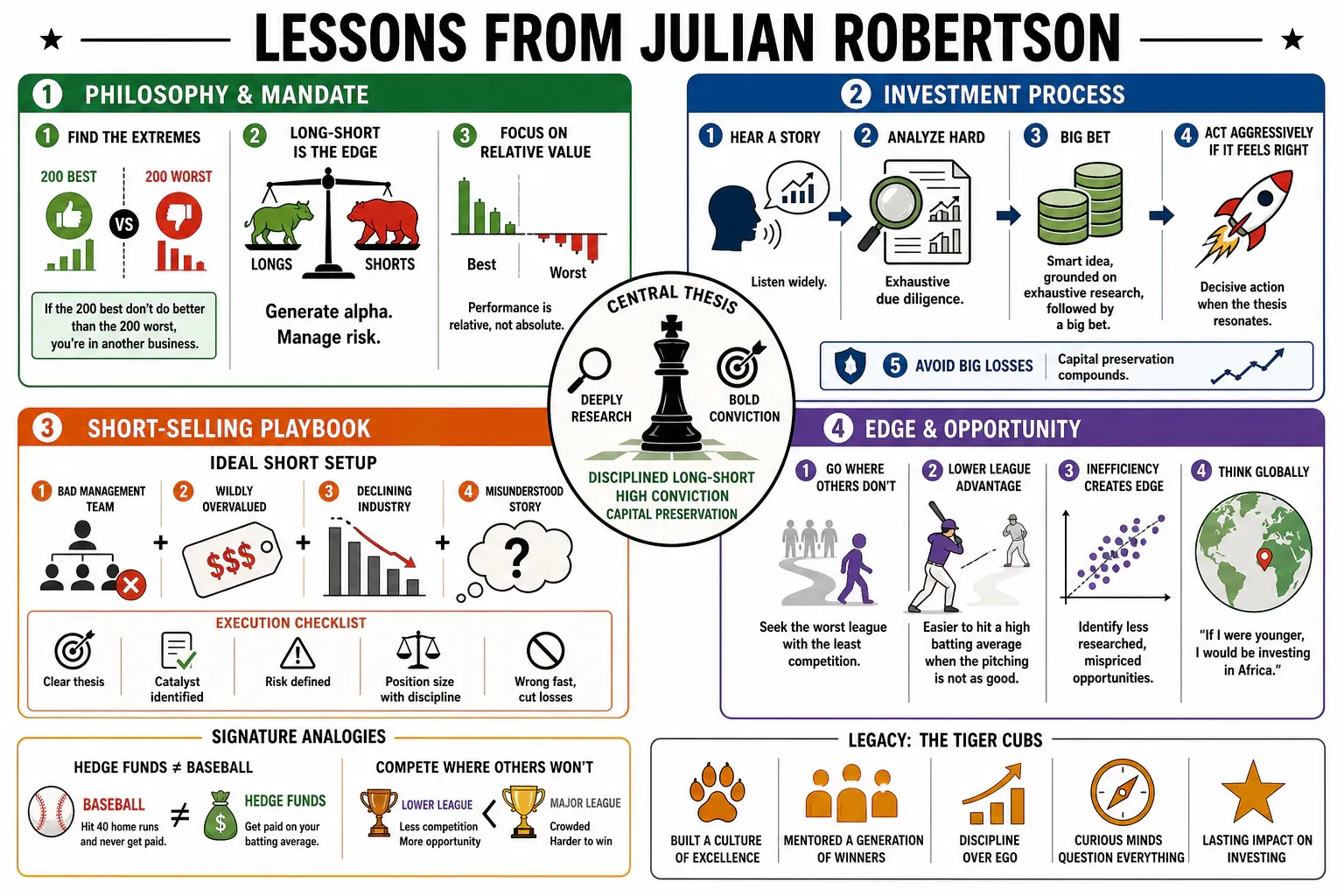 Infographic for "Lessons from Julian Robertson".